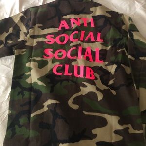ANTI SOCIAL SOCIAL CLUB MIRAGE CAMO FLANNEL